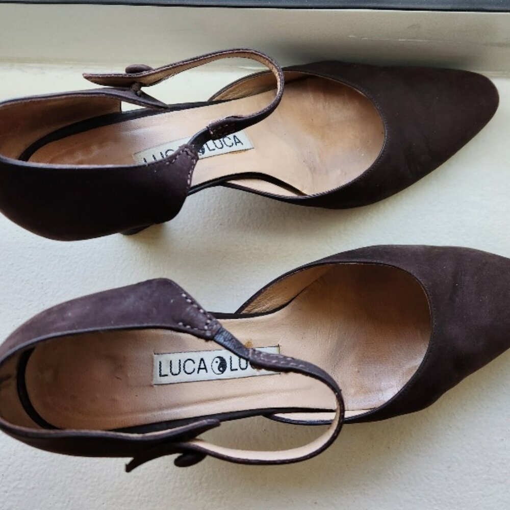 Luca Luca Suede Heels